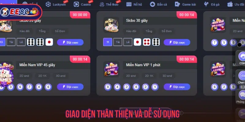 EE88 🎖️ Trang Chủ EE88 Đăng Nhập | Đăng Ký Nhận 88K Ngay Giao diện web EE88 thân thiện, dễ sử dụng